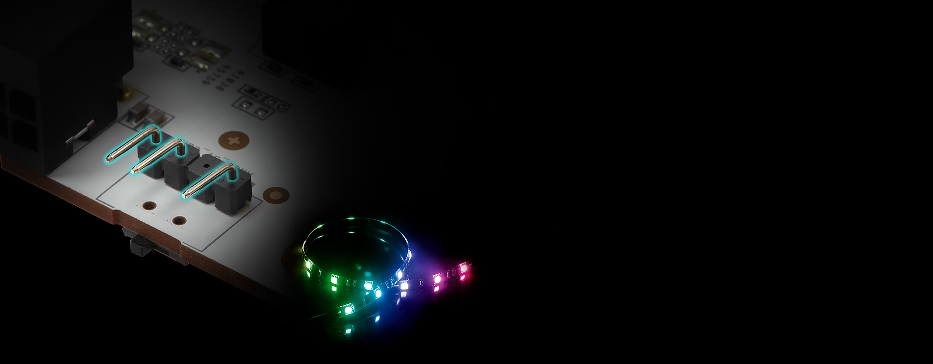 VGA LED Header (Taichi White)